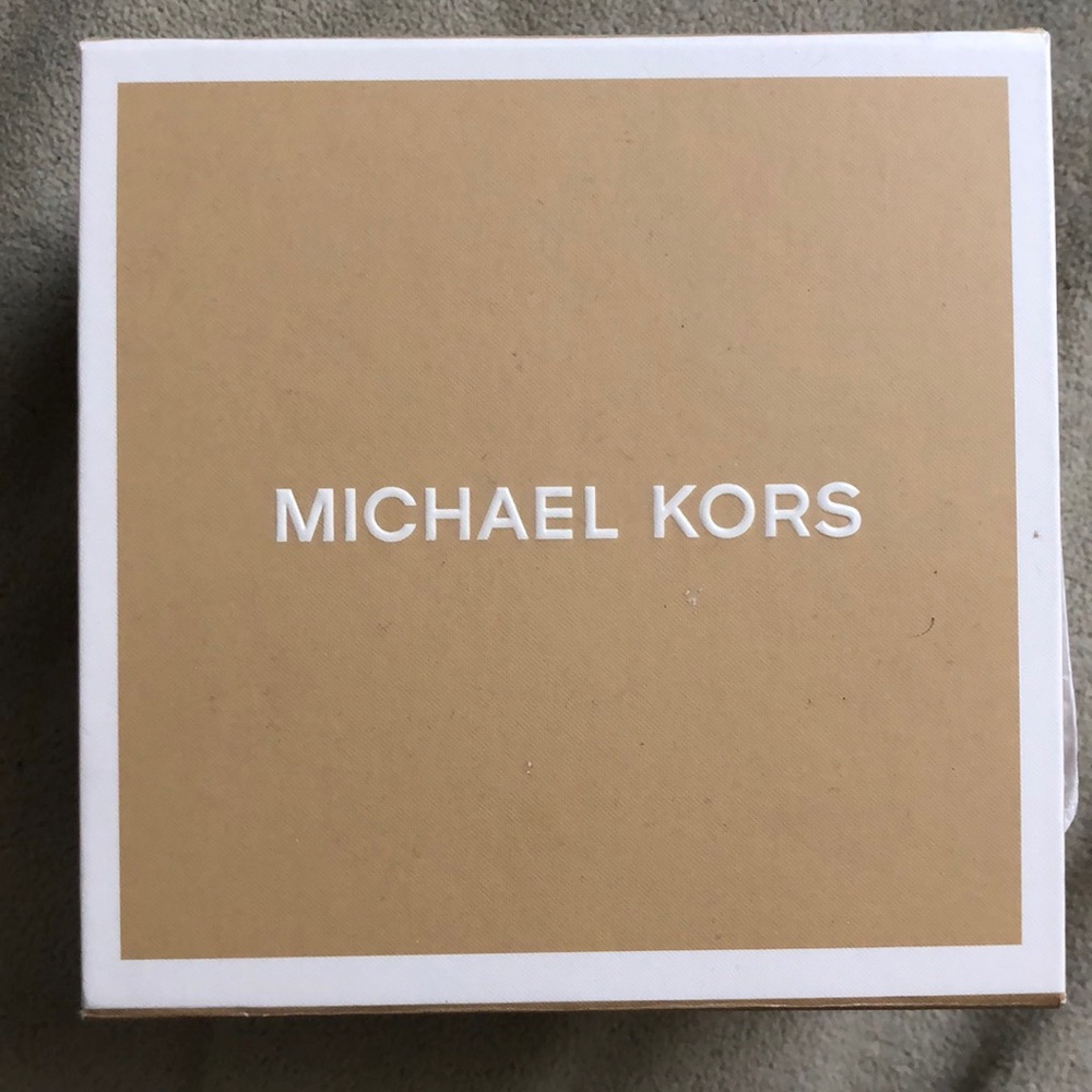MK rose gold watch